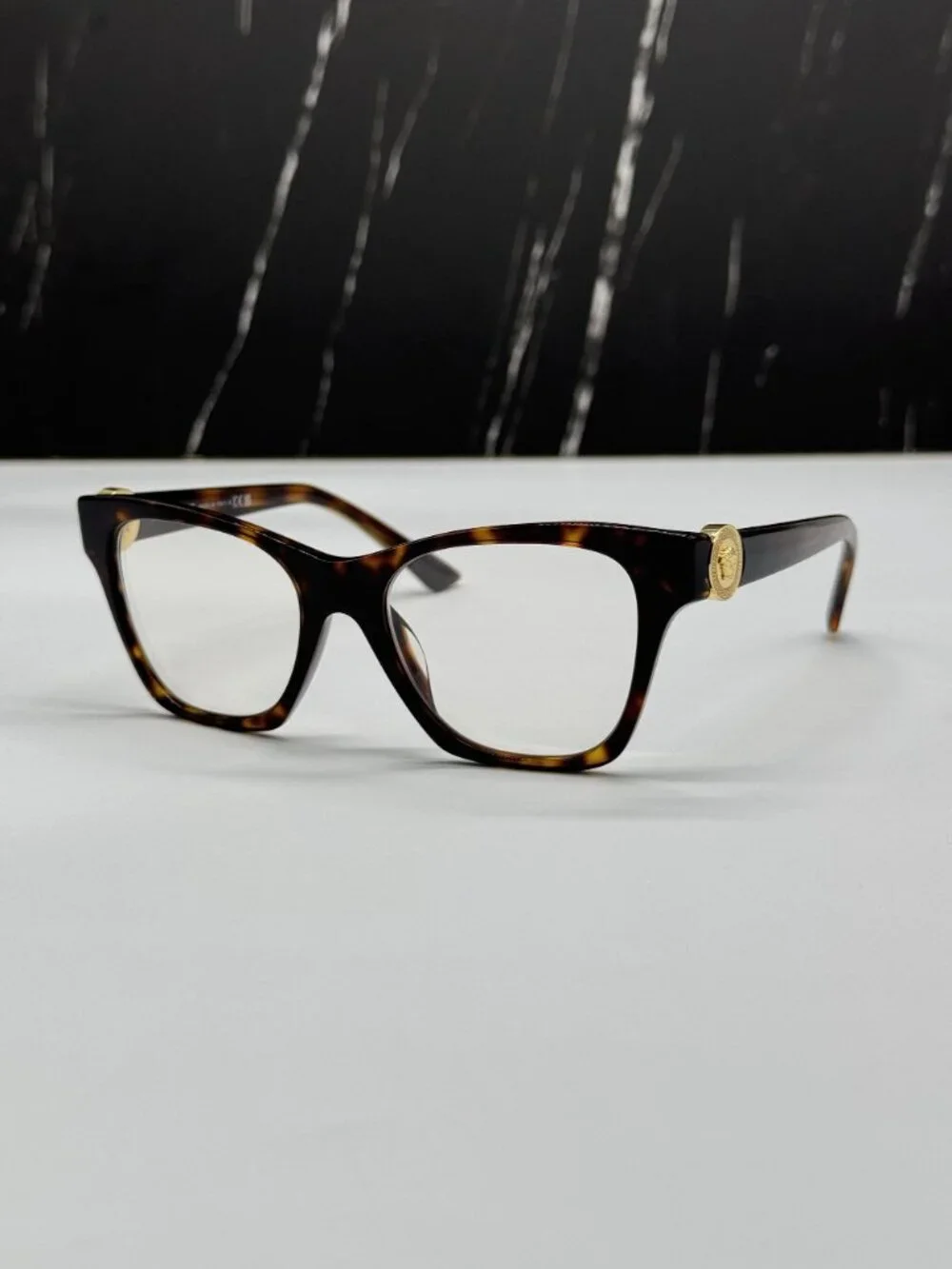 NEW VERSACE MOD 3341U 108 HAVANA WOMEN CAT EYE EYEGLASSES VE3341U 108 EYEWEAR